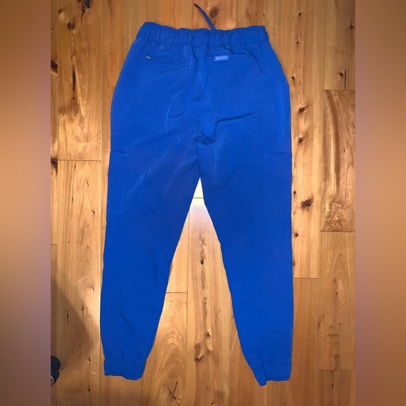 Blue women’s jaunuu scrub Jogger Pants - Picture 5 of 5